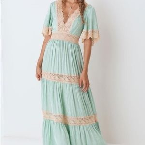 Spell and the Gypsy Ocean Gown Large NWT